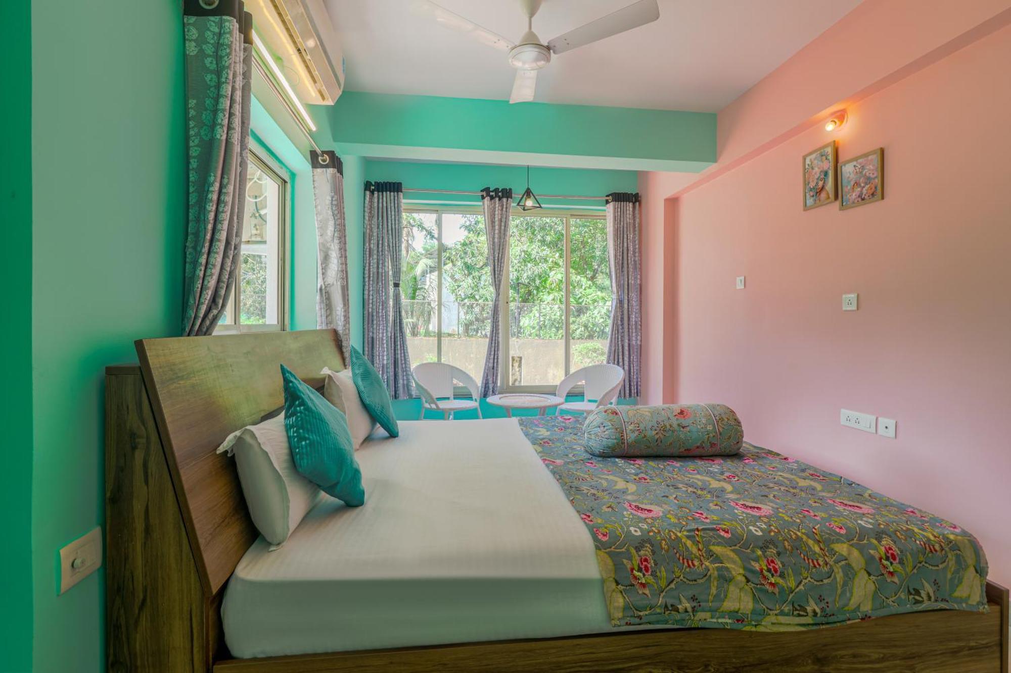 4Bhk Sparkling Apartment Near Beach Pool & Bar 2Bhkx2 Vagator Cameră foto